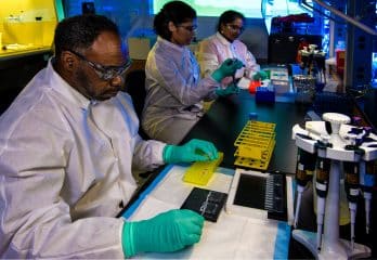 Amniocentesis Testing In A Lab