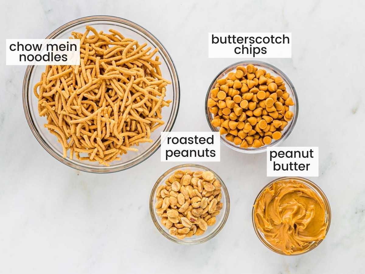Butterscotch Haystacks Cookies Ingredients - Healthsoothe
