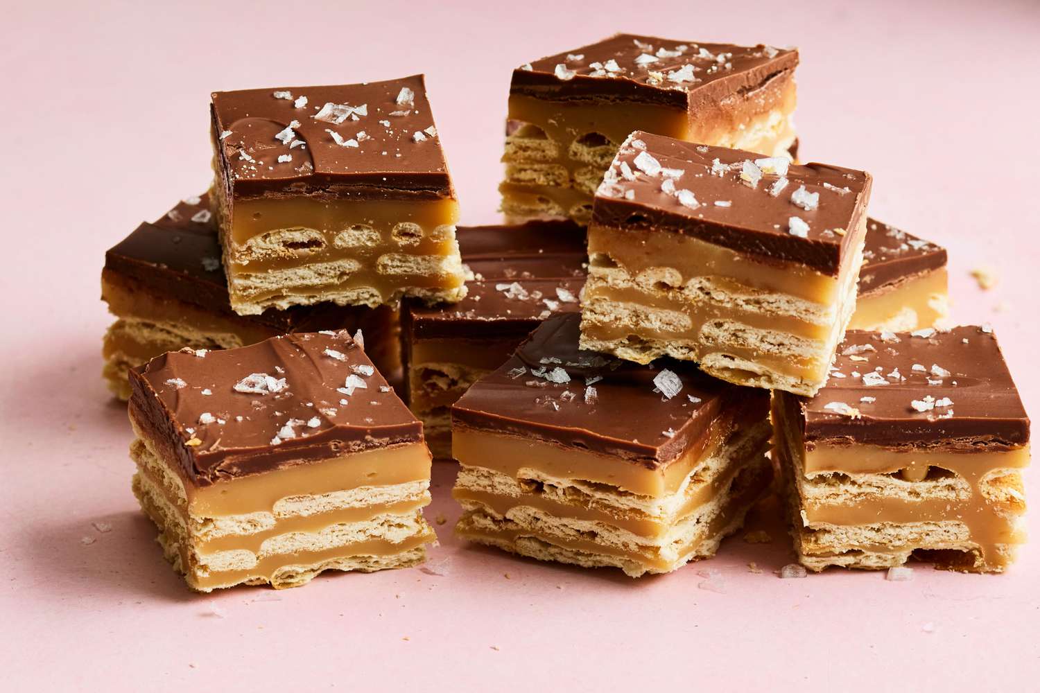 Triple-Decker Saltine Toffee Bars Recipe