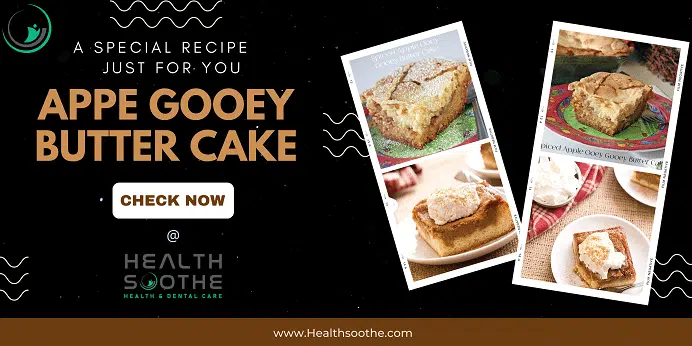Apple Gooey Butter Cake - Healthsoothe